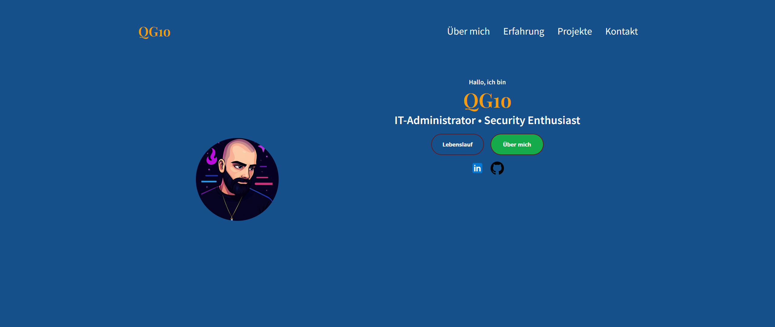Website 4 - Portfolio Projekt